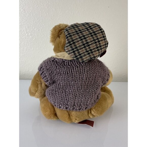 Brass Button Bear Collection, Pickford Bears LTD “Sherwood” Stuffed Bear, 8” Toy - Picture 5 of 9